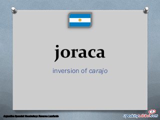 Reverse Lunfardo: 25 Argentina Spanish Slang Words
