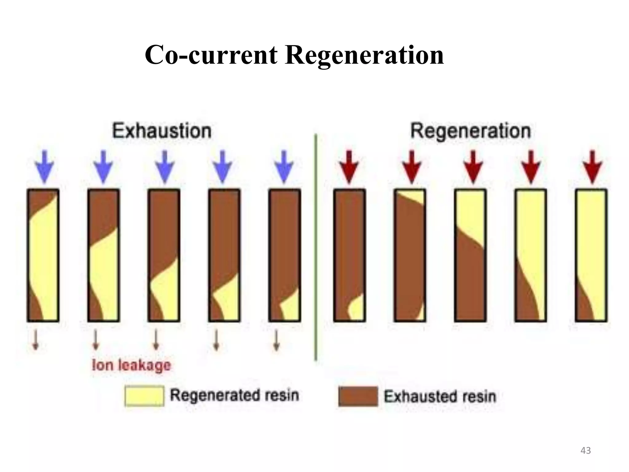 Co-current Regeneration
43
 