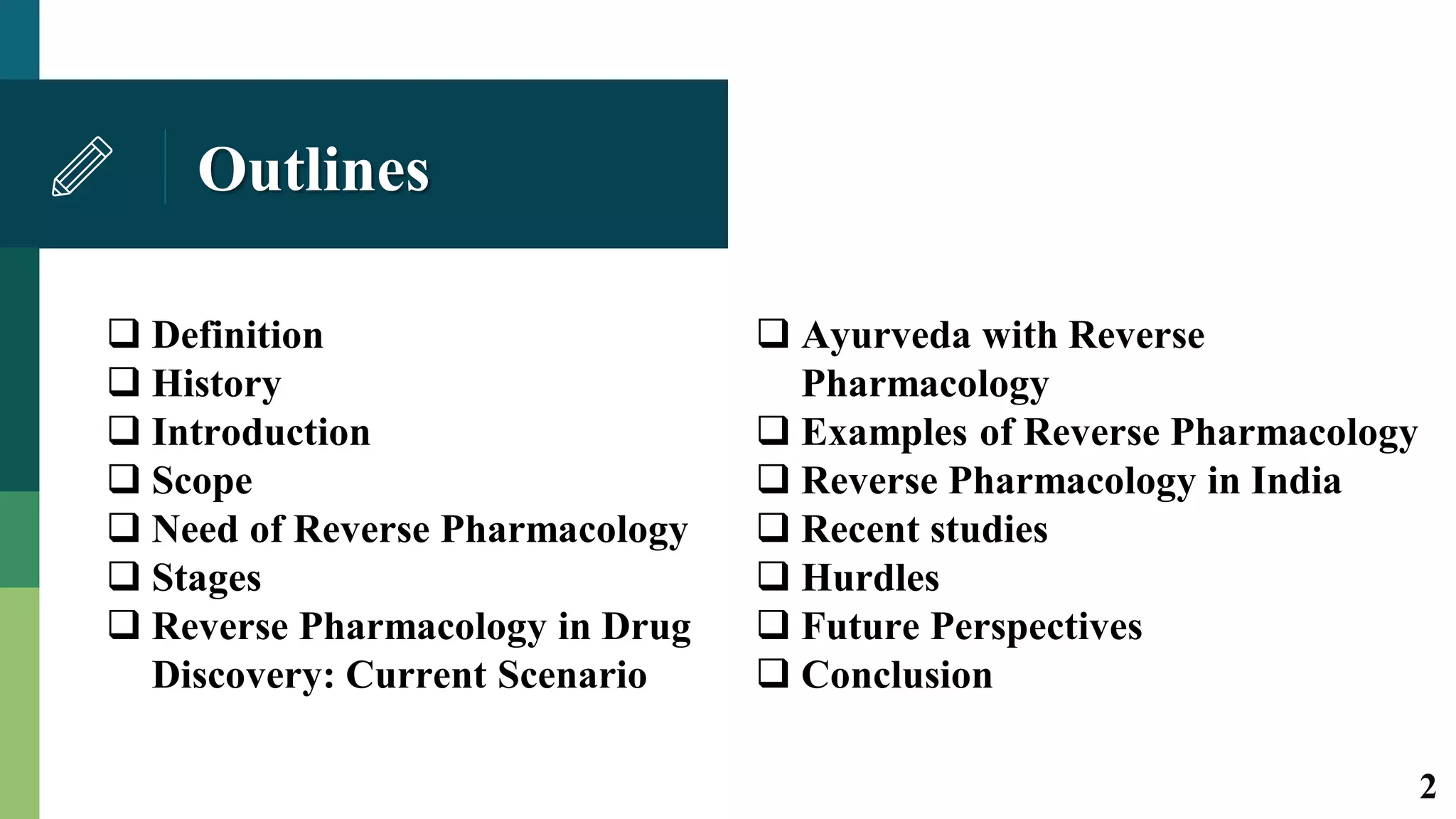 Reverse Pharmacology By Dr. Jeenal Mistry | PDF