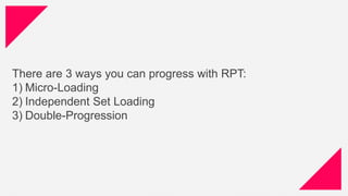 Reverse Pyramid Training.pdf Reverse Pyramid Training | PPTX