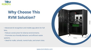Reverse Vending Machine for Smart and Reward-Based Recycling.pptx