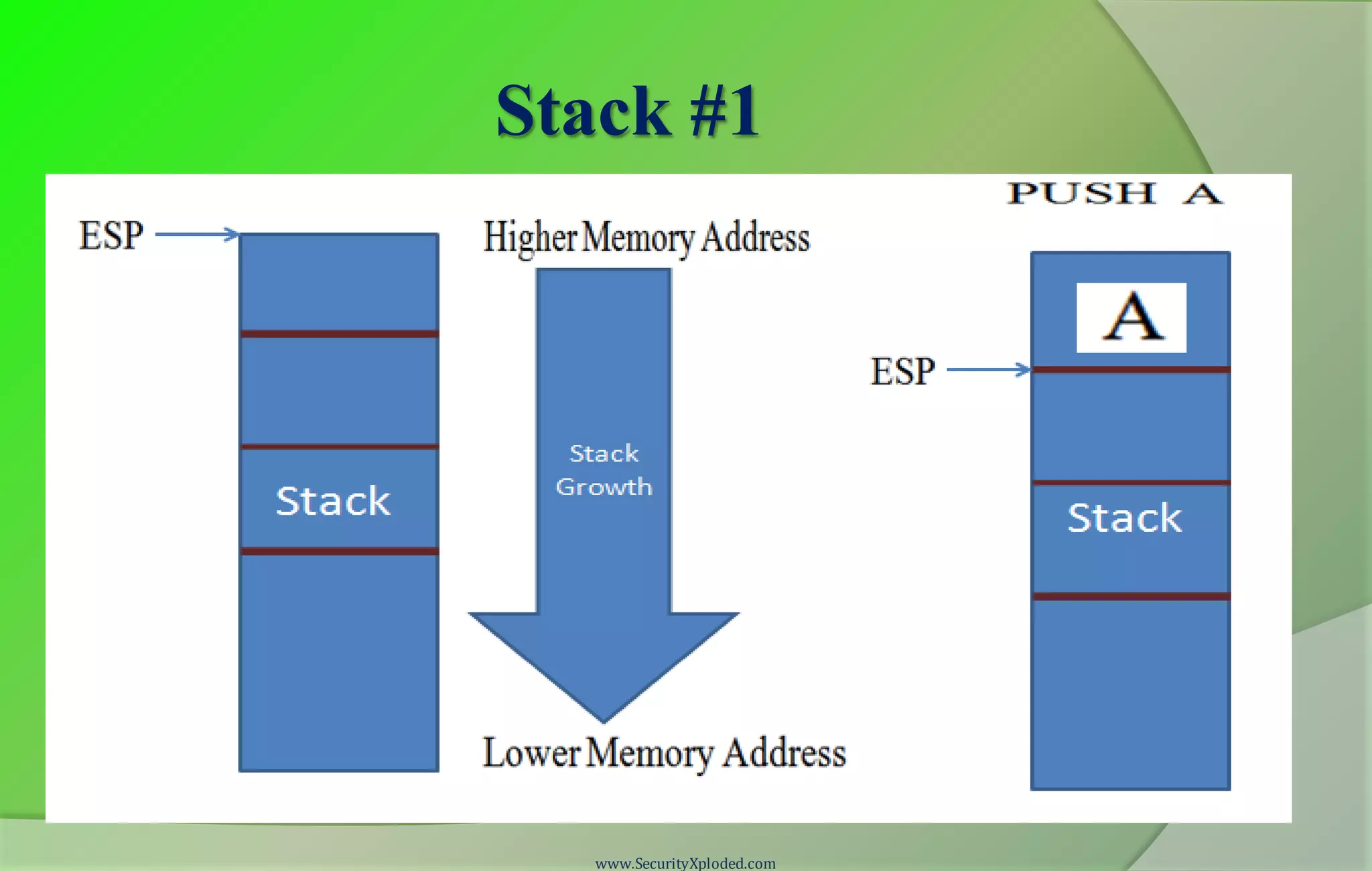 Stack #1 www.SecurityXploded.com 