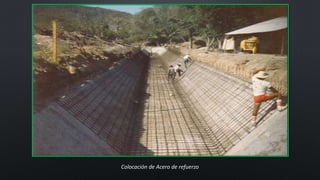 Colocación de Acero de refuerzo
 