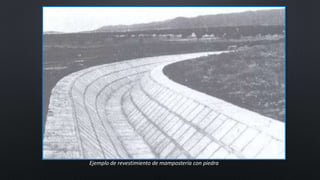 Ejemplo de revestimiento de mampostería con piedra
 