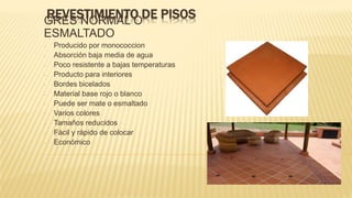 Revestimiento de pisos | PPTX