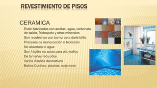 Revestimiento de pisos | PPTX