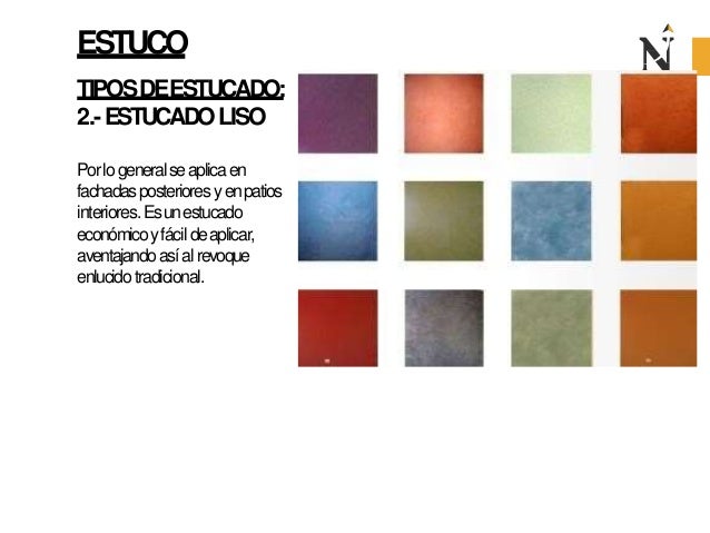 Presentación Revestimientos y acabados Elvir Peraza.