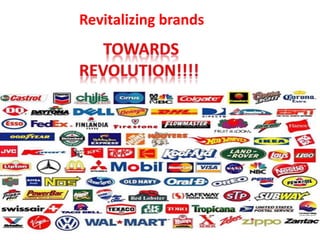 Revitalizing brands
 
