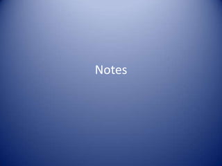 Notes
 