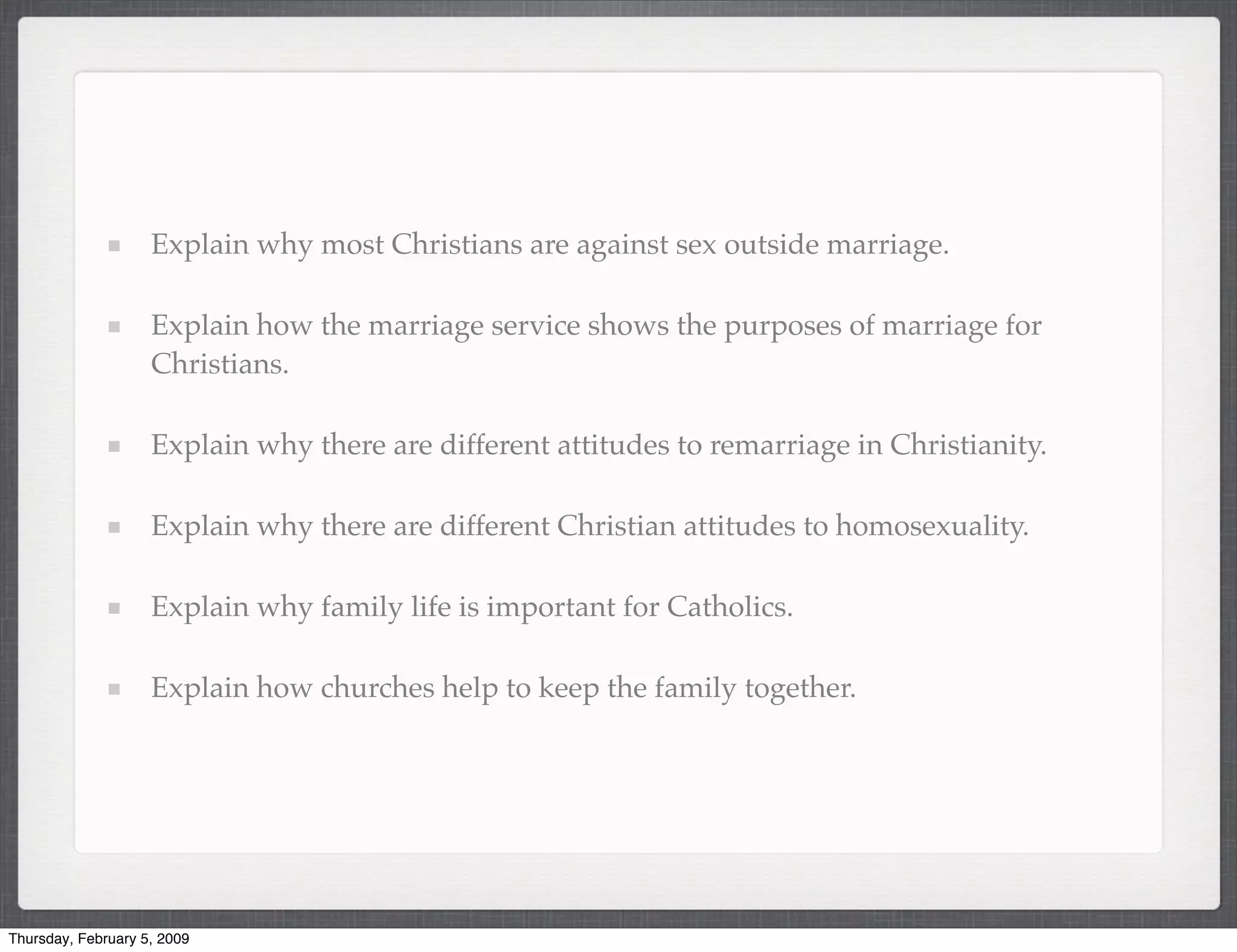 Edexcel GCSE RS Unit C3