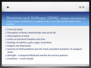Objective: To gain insight into how a child’s ADHD affects the family