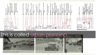 This is called urban planning
 