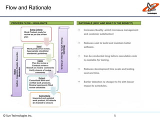 Flow and Rationale
© Sun Technologies Inc. 5
 