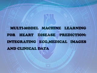 Heart Disease prediction using machine learning | PPTX