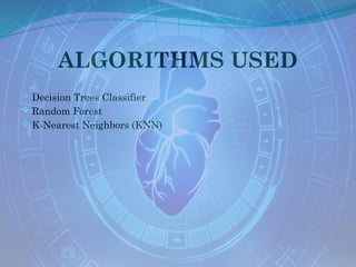 Heart Disease prediction using machine learning | PPTX