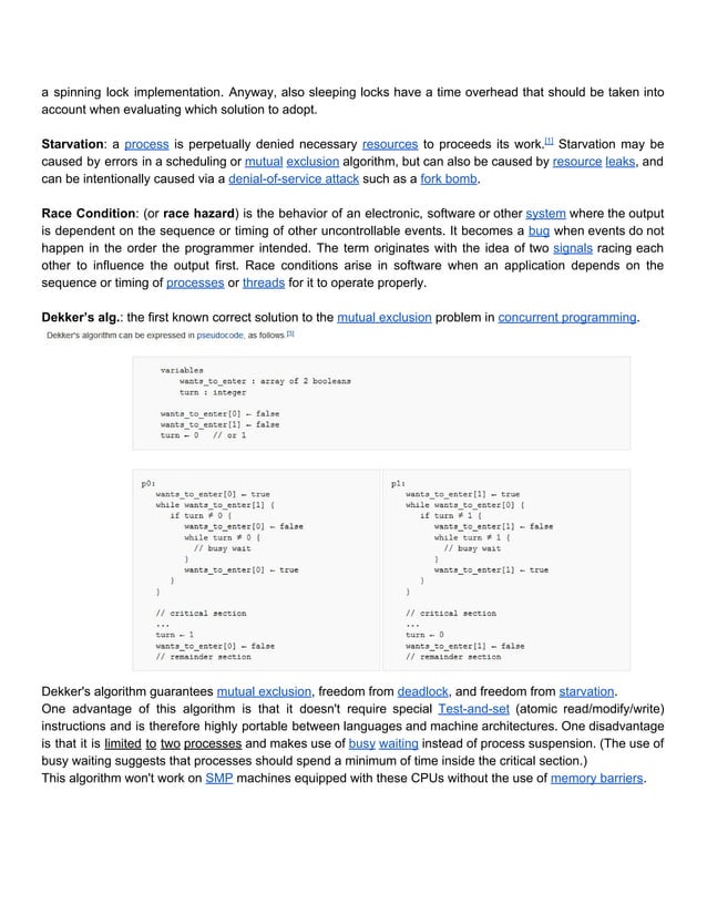 Notes about concurrent and distributed systems & x86 virtualization | PDF