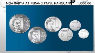 Pera Math quarter 1- Mathematics 3: Pagsasama-sama ng bilang gaMIT ANG PERA. | PPTX