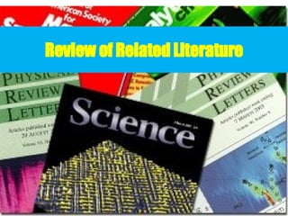 Review of Related Literature 