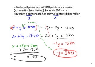 Review Systems Of Equations