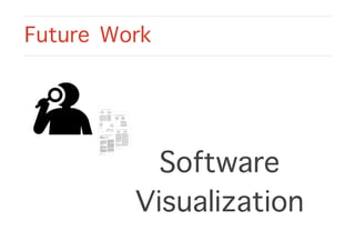 Future Work
Software
Visualization
 