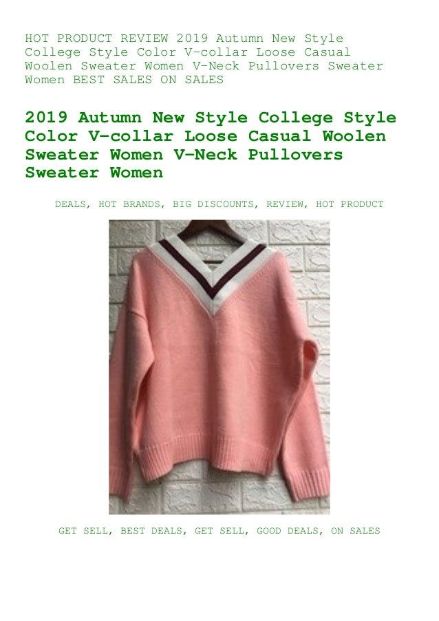 loose woolen sweater