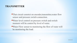 WATER LEVEL CONTROL AND NO LOAD PROTECTION | PPTX