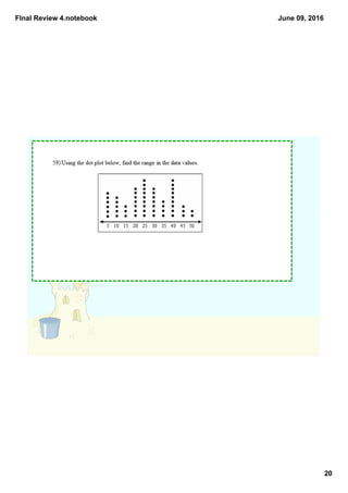 FInal Review 4.notebook
20
June 09, 2016
 