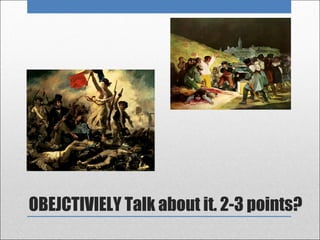 OBEJCTIVIELY Talk about it. 2-3 points?
 