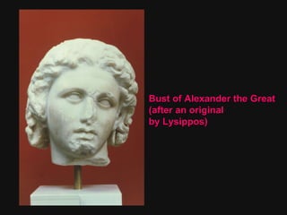 Bust of Alexander the Great  (after an original by Lysippos) 