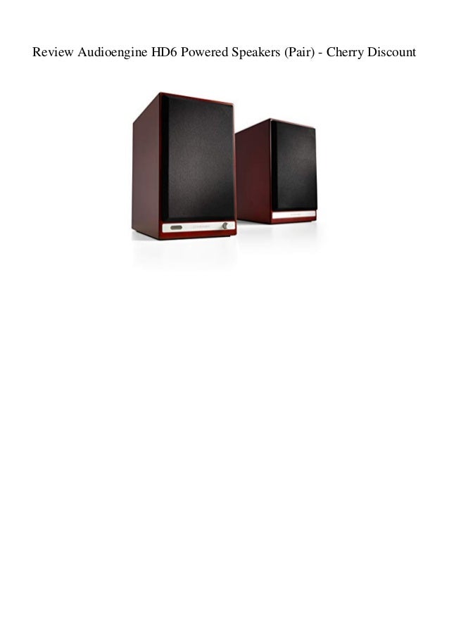 audioengine hd6 powered speakers