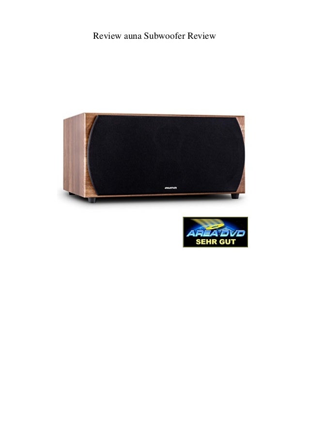 subwoofer auna