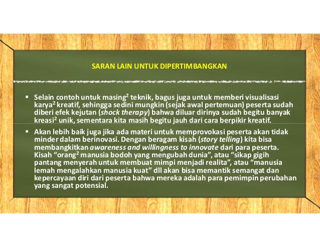 Review Bahan Ajar Agenda Inovasi Diklatpim III dan IV