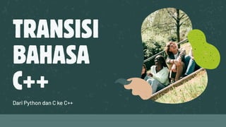 review bahasa C dan phyton ke c++ kelas XII semester 1 | PDF