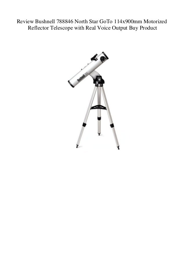 Review Bushnell 788846 North Star GoTo 114x900mm Motorized Reflector