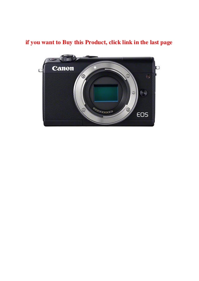 Review Canon Eos M100 Body Only Black Buy Review Canon Eos M100 Body Only Black Buy