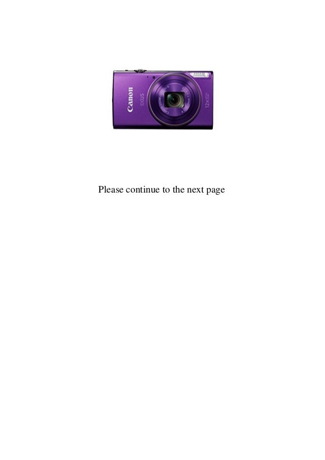 Canon IXUS 285 hs Purple