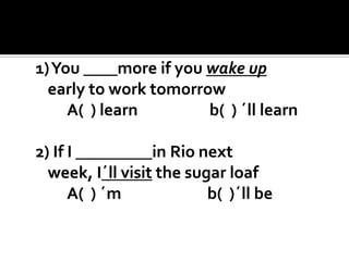 Review conditional sentences | PPTX
