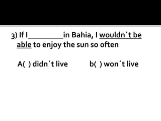 Review conditional sentences | PPTX