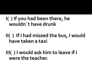Review conditional sentences | PPTX