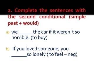 Review conditional sentences | PPTX