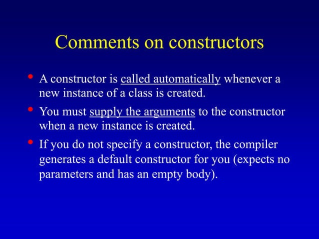 ReviewConstructorDestructorof cplusplus.ppt