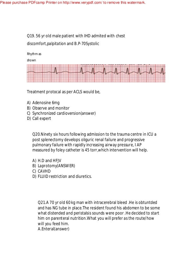 What is the ACLS exam?