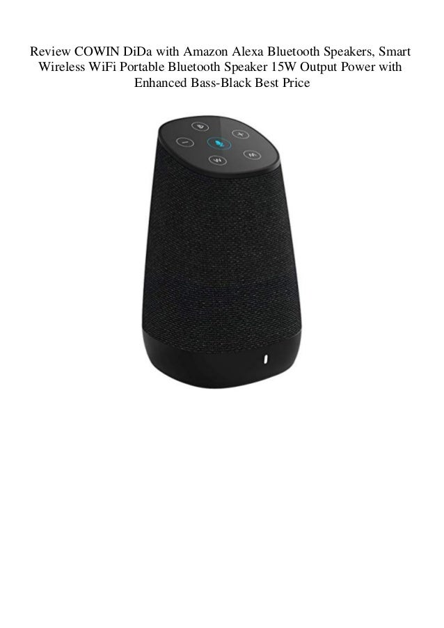 wifi speakers alexa