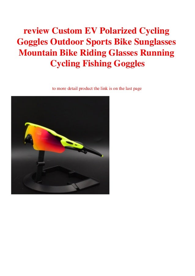mountain bike glasses review