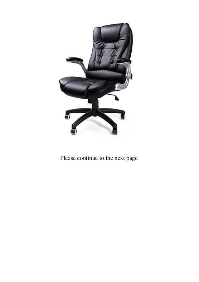 Review Display4top High Back Pu Office Swivel Chair And Flip Up Armre
