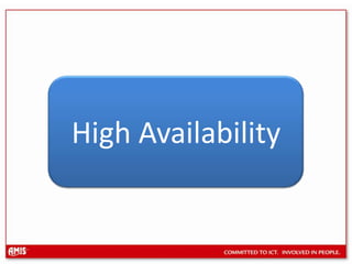 High Availability