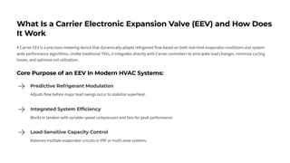Carrier TXV vs EEV: Key HVAC Differences Professionals Need to Know | PDF