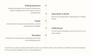 2024 Checklist: Upgrading Your Restaurant Kitchen Equipment | PDF