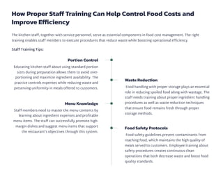 Mastering Restaurant Food Costs: A Complete Guide to Smarter Management ...