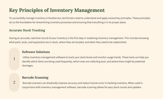 inventory management guide for caterers: streamline... The Complete Guide to Foodservice Equipment Inventory Management | PDF